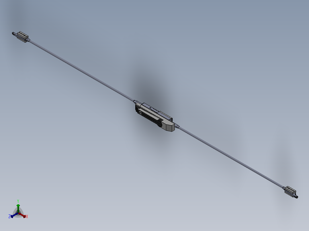 MS848生久锁正等轴测图