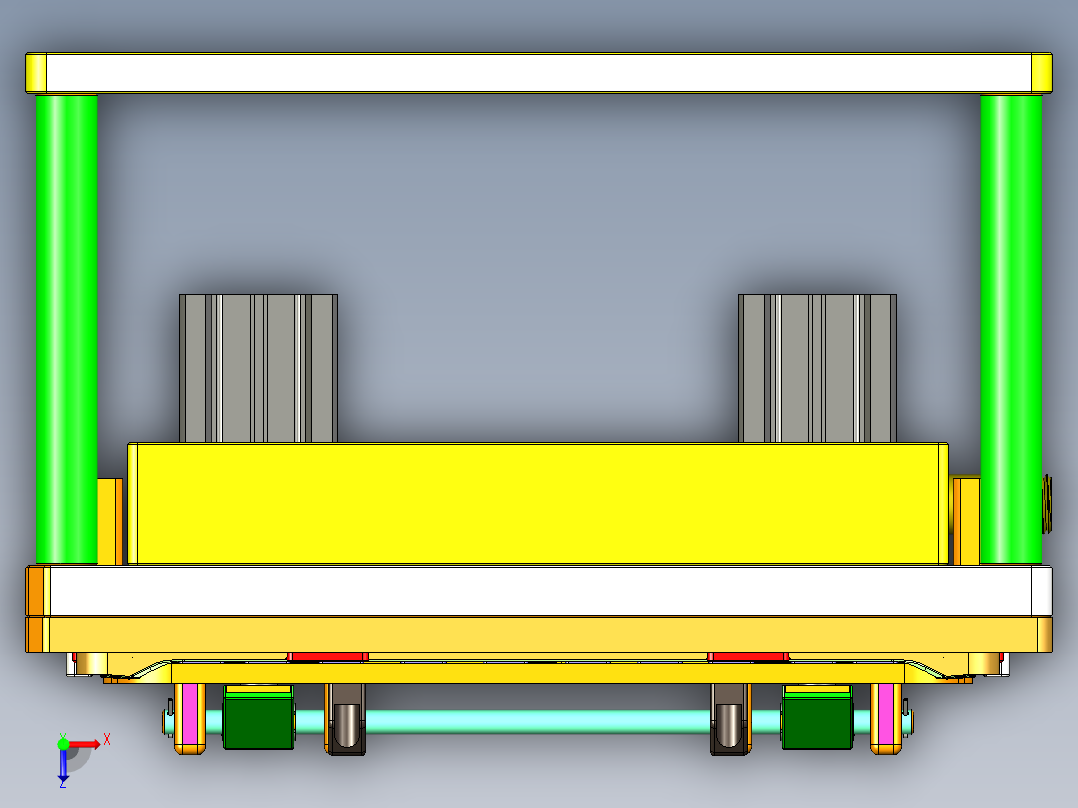 APP20-A-笔记本CNC工装夹具三维模型CNC3-0714俯视图