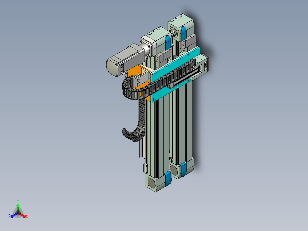 直线模组电缸组合