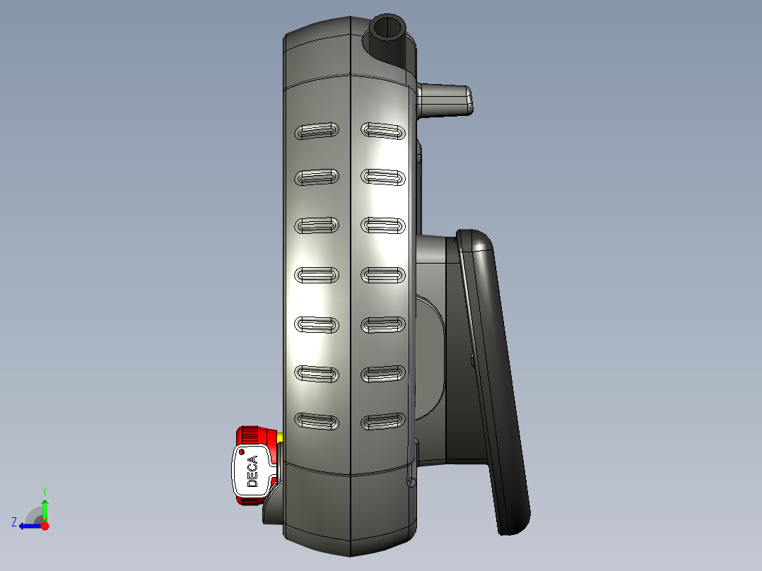 埃斯顿示教器右视图