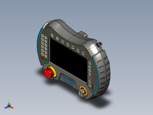埃斯顿示教器正等轴测缩略图