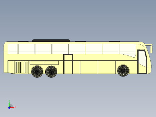 B3004184-沃尔沃9700巴士汽车前视缩略图