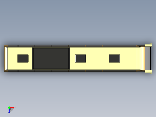 B3004184-沃尔沃9700巴士汽车俯视缩略图
