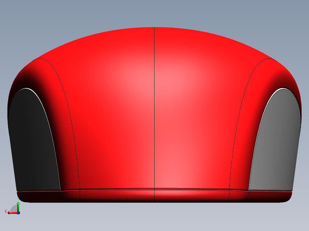 鼠标原型后视图