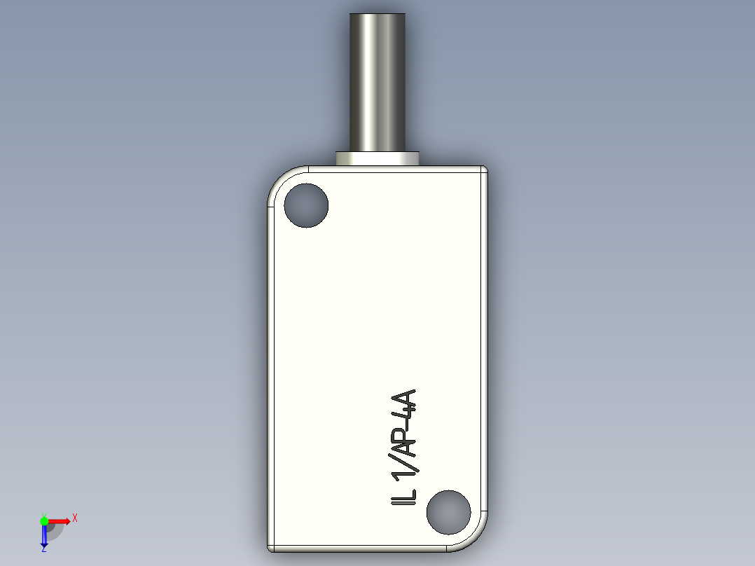 感应立方体传感器俯视图