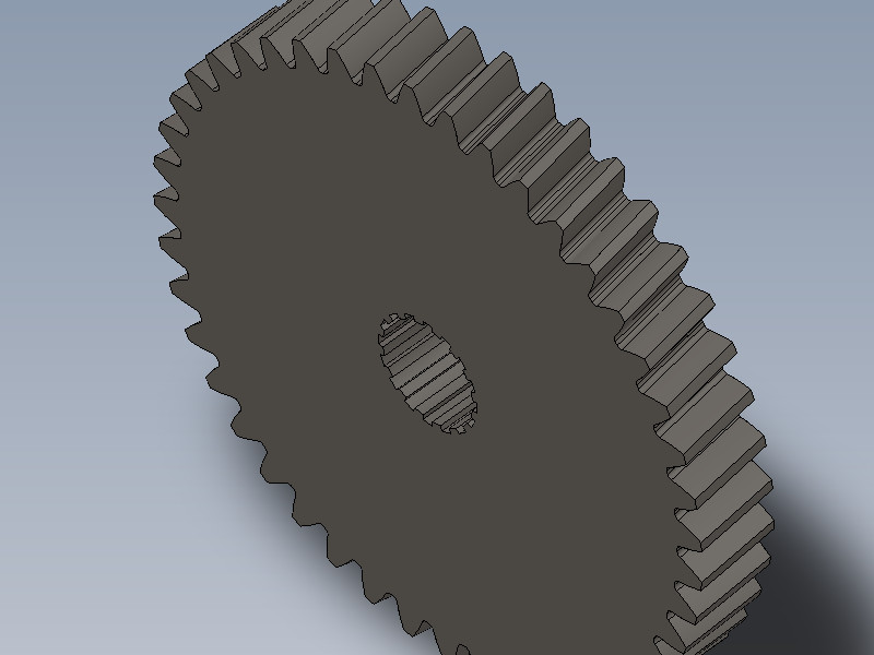 两相加速机 3D模型SolidWorks三维设计图