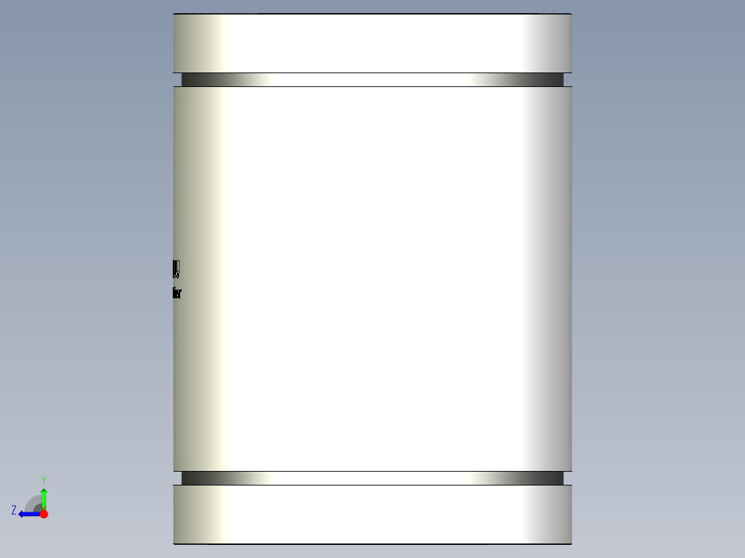 直线轴承，线性轴承-各种尺寸右视图