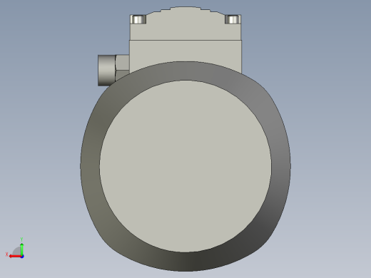 STP_040_040_18_040_FA_20_040_63B14_B14_1_63B14_040_无_A1_空心轴_B14电机后视缩略图