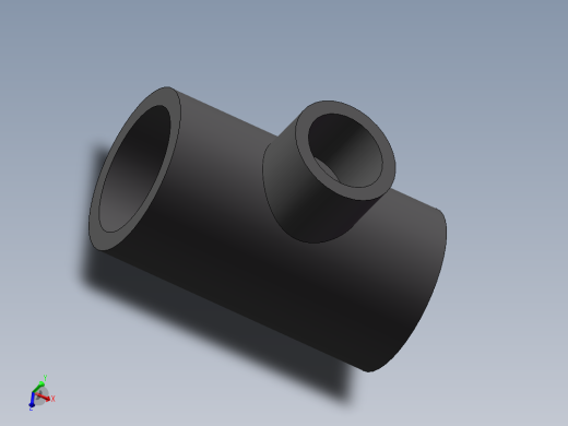 异径三通(Reducer Tee)