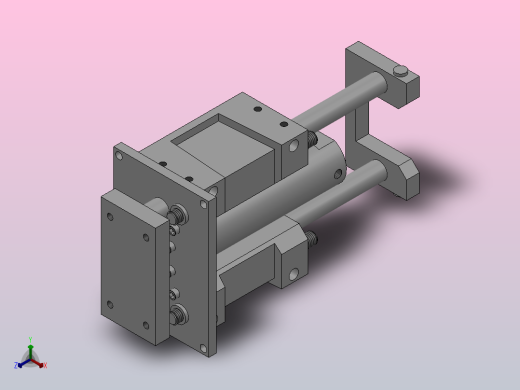 MGG系列三轴气缸(Φ63-Φ100）[MGGMF80-200]