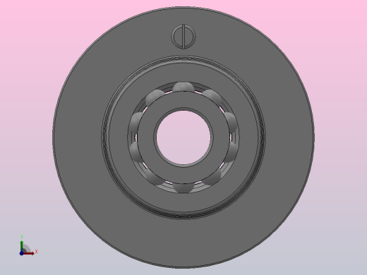 DACF型外圈带凸缘的双列角接触球轴承轮毂轴承单元 （外圈旋转）_DACF 27100450前视缩略图