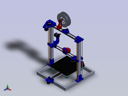 3D打印300x300x400正等轴测缩略图