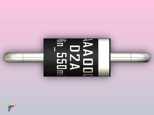 轴向二极管外壳D2A_Min_550mil_rev1.0.zip.zip俯视缩略图