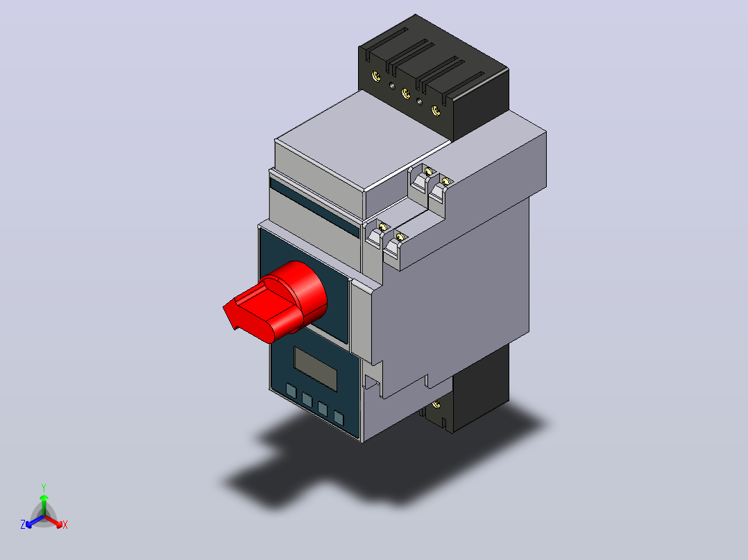 RDCPS系列控制与保护开关电器[RDCPSD-45C-30-02M]主视图