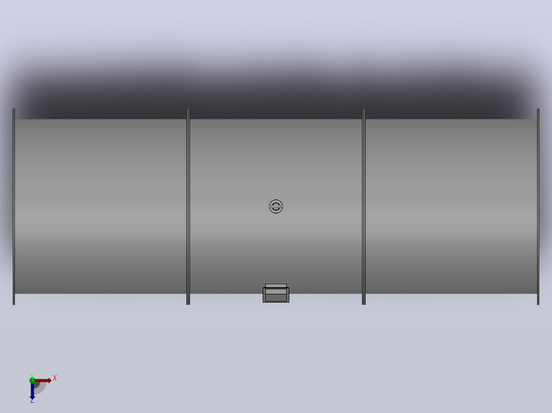 HTF-BX2型 轴流风机[HTF-BX2-6]俯视图