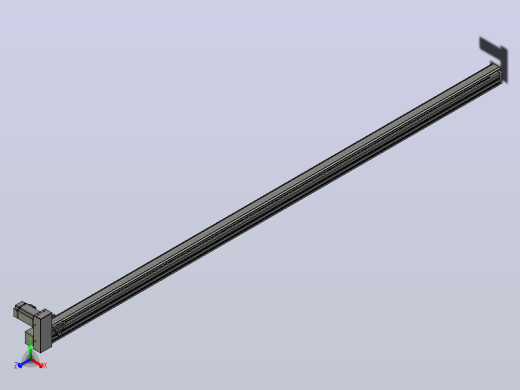 皮带直线轴半封闭可选导轨TPA-HNB-65S-90-L2400-RU-C-P10-N3