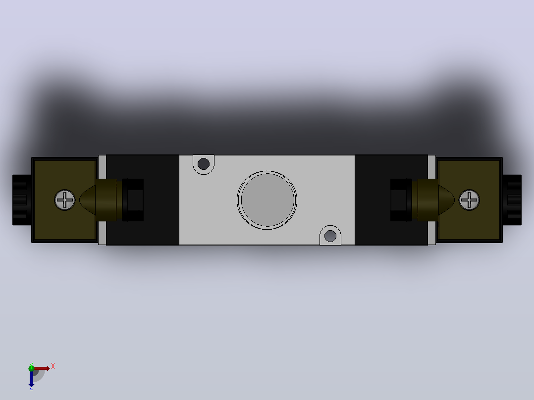 MFS321-04系列三口二位电磁阀[MFS3212-04-NO-DC24V-T4]俯视图