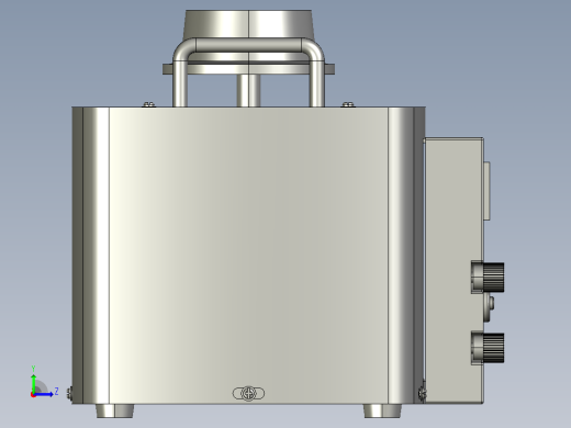 TDGC2-2接触调压器三维模型202011左视缩略图