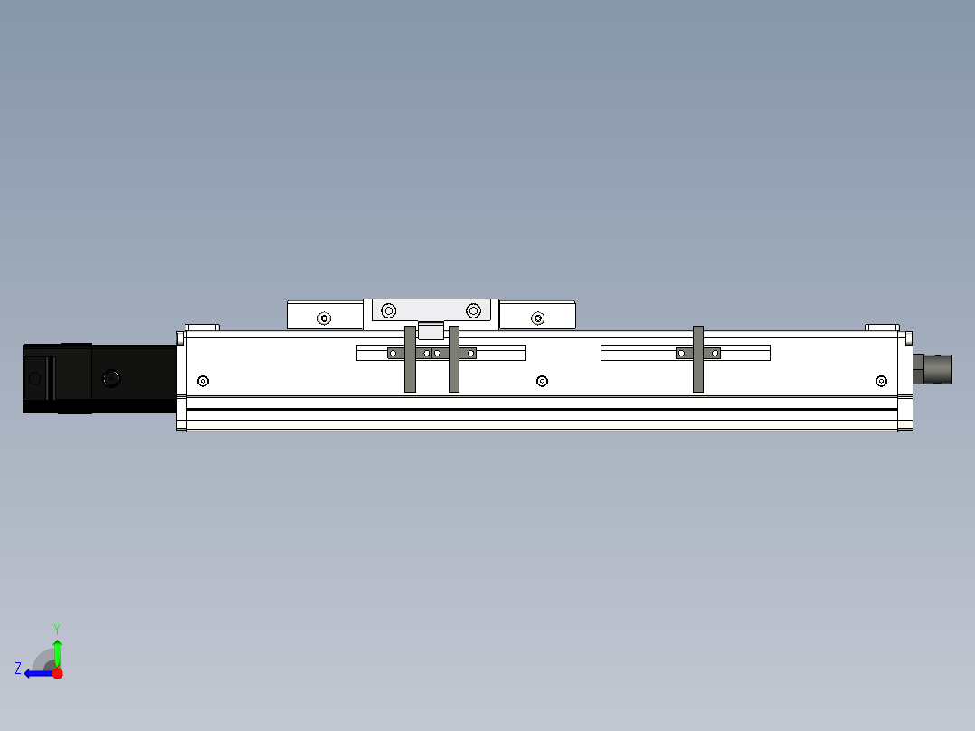 Toyo东佑达直线模组-ECH10-150-BC右视图