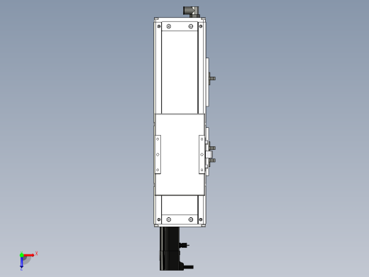 Toyo东佑达直线模组-ECH10-150-BC俯视缩略图