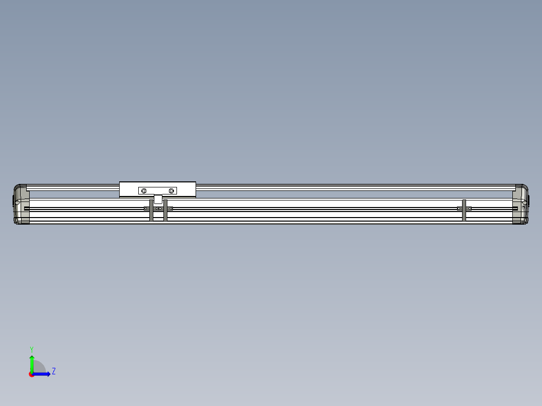 Toyo东佑达直线模组-ETH14-550-M左视图