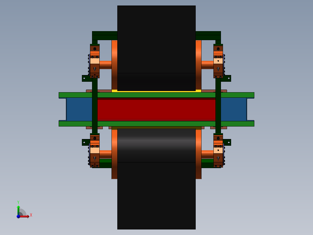 输送机张紧结构