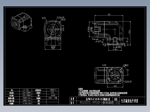 斜齿孔ZPGH115-L1 22-95-115-M8 KCZ25.DXF