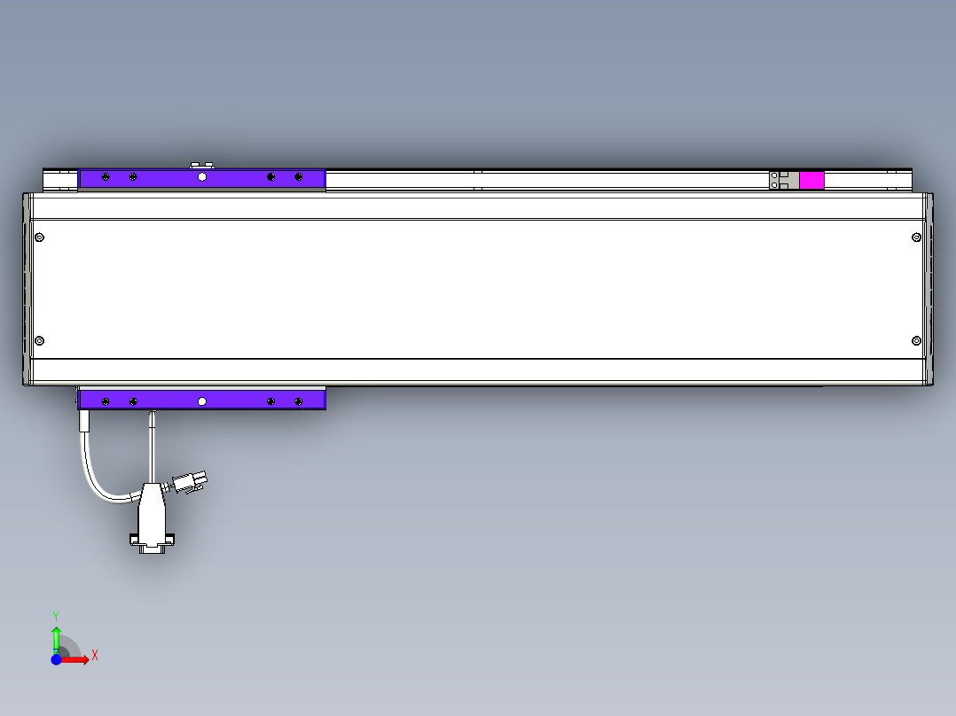威洛博VL系列3d模型模组VL14S2Y-S400前视图