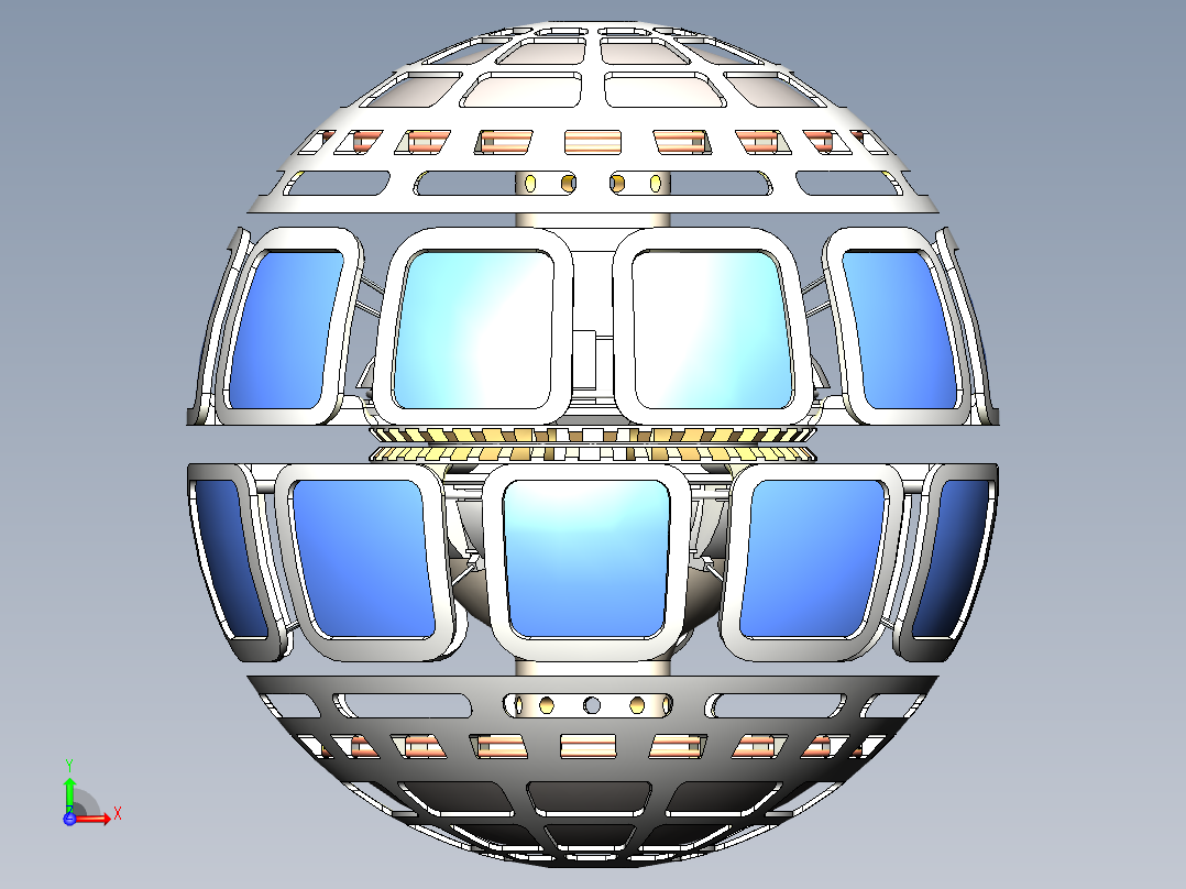 ufo外星飞船9前视图