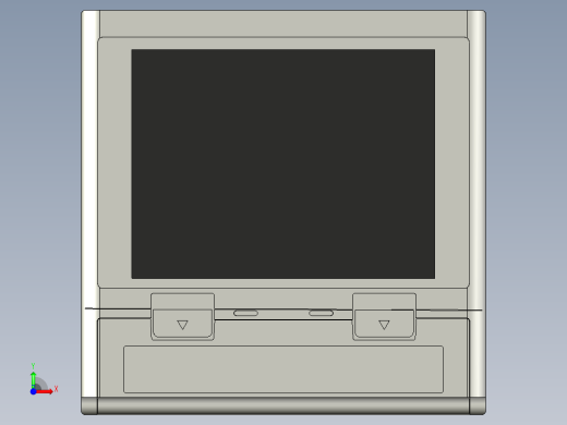 基恩士TR-V501_kc图纸模型前视缩略图