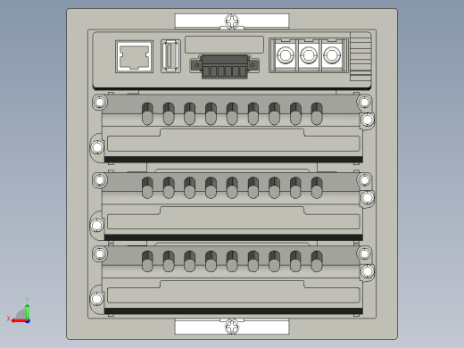 基恩士TR-V501_kc图纸模型后视缩略图