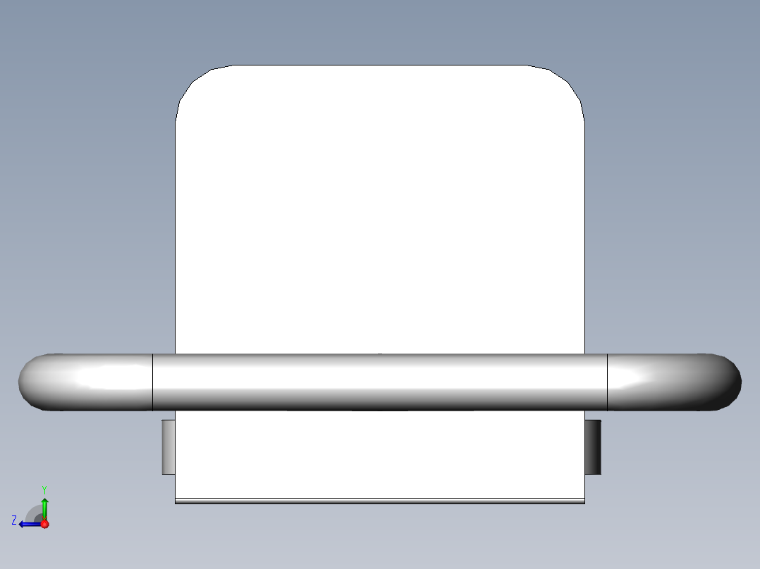 1178拉杆门锁[TSY1-0712-2A]右视图