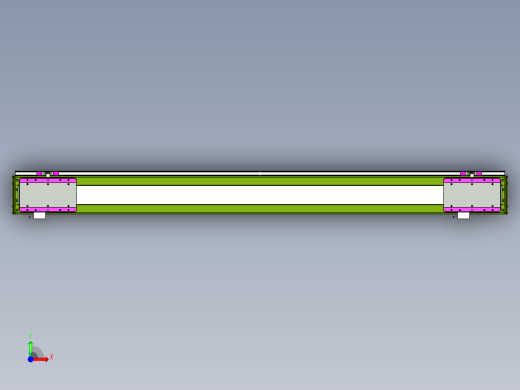 威洛博LC系列3d模型模组2LC14S2Y-S1300前视缩略图