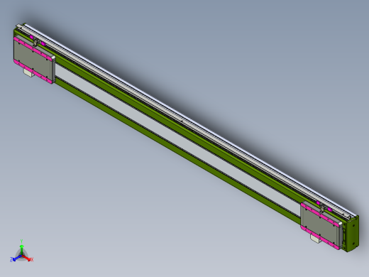 威洛博LC系列3d模型模组2LC14S2Y-S1300正等轴测缩略图