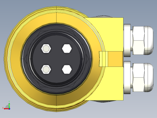 超声波设备MULTIPROBE-ENCLOSURE-2-PROBES+REFERENCE-PROBE-PBT-ENCLOSURE-1.5in-BSP-THREAD后视缩略图