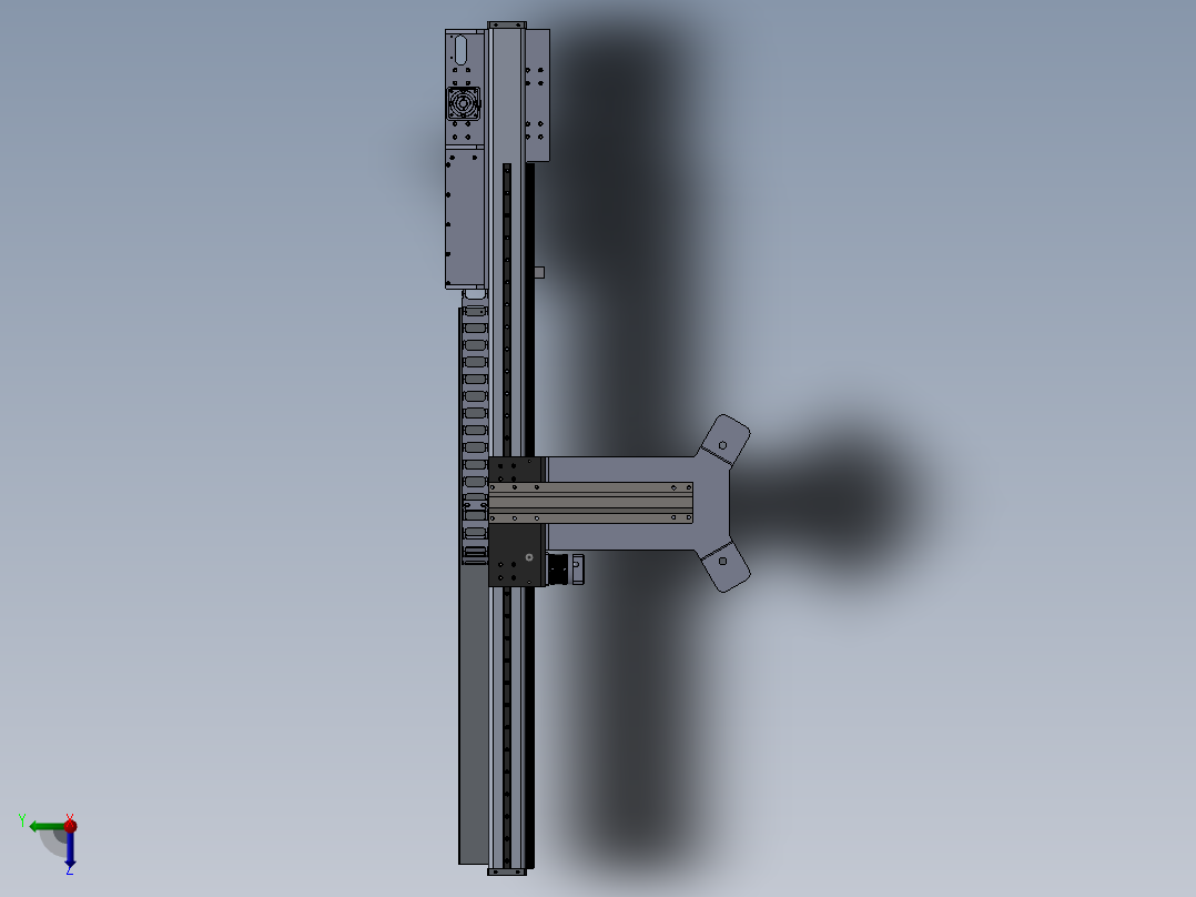 码垛机含二维 三维、俯视图
