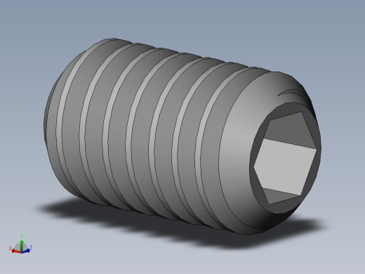 DIN 913-ISO 4026 固定螺钉-M2.5 L=4.SLDPRT