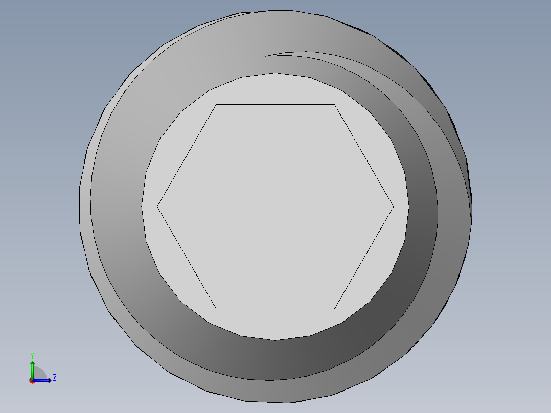 DIN 913-ISO 4026 固定螺钉-M2.5 L=4.SLDPRT左视图