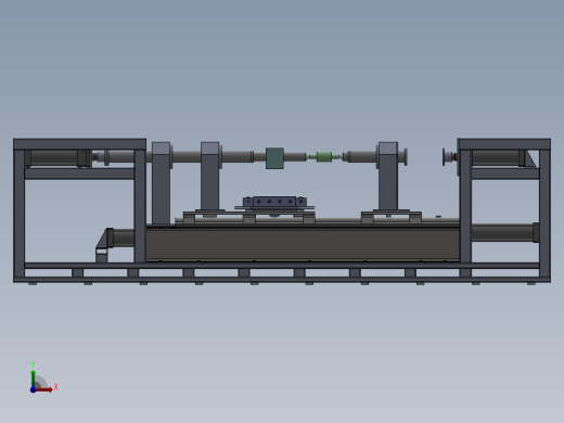 H90-200压机装配前视缩略图