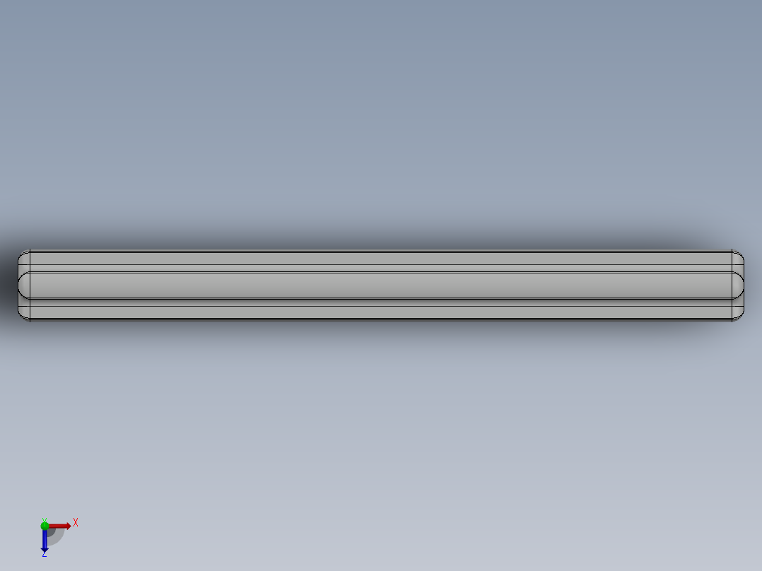 乐高机械组车桥-3706 White Technic Axle 6俯视图