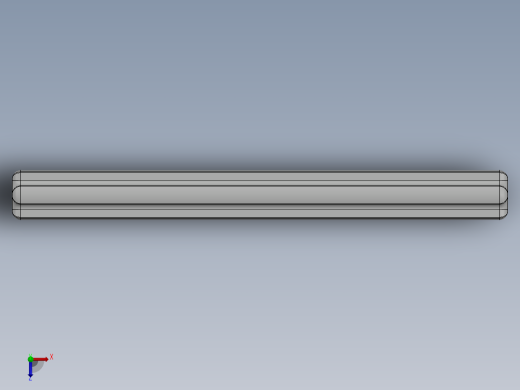 乐高机械组车桥-3706 White Technic Axle 6俯视缩略图