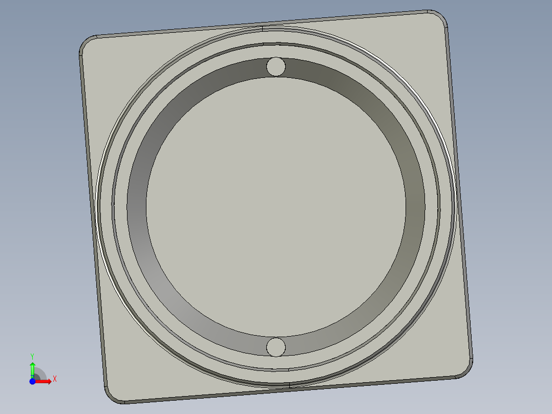 大恒相机镜头Daheng_ME2S-G-P_3D_Drawing多系列图纸前视图