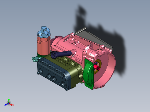 老爷车奥斯汀4缸发动机