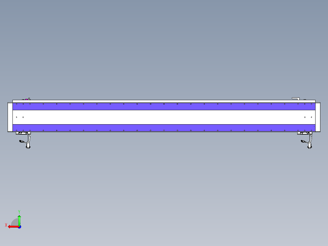 威洛博VL系列3d模型模组2VL22H1Y-S1950后视图