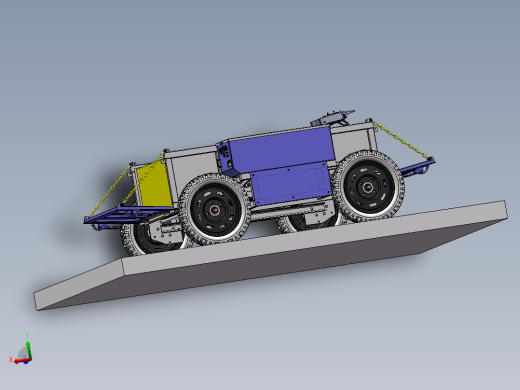 新型遥控四驱运输车 新型传动全地形运输车