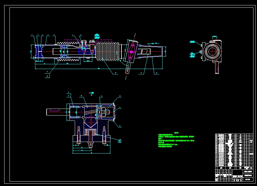 QC225-轿车前轮主动转向系统机械结构设计齿轮齿条汽车类设计[全套CAD和文档]