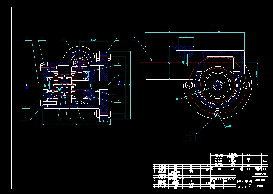QC225-轿车前轮主动转向系统机械结构设计齿轮齿条汽车类设计[全套CAD和文档]