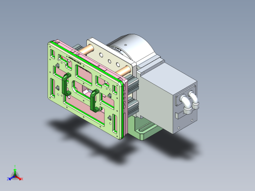 APPB0-TRIM-CNC2笔记本CNC工装夹具三维模型