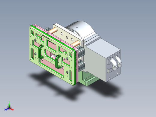 APPB0-TRIM-CNC2笔记本CNC工装夹具三维模型正等轴测缩略图