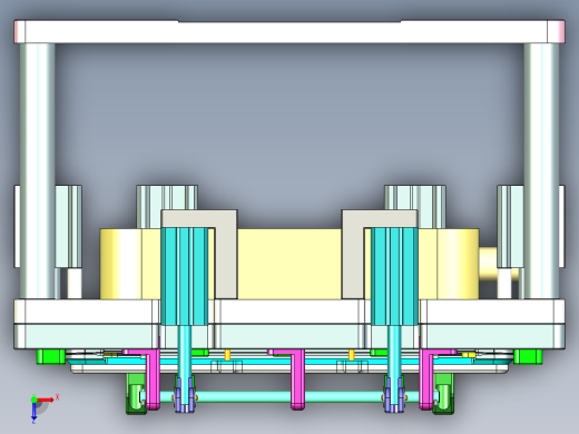 Q503-A笔记本CNC工装夹具三维模型-CNC2-2015-9-6俯视缩略图
